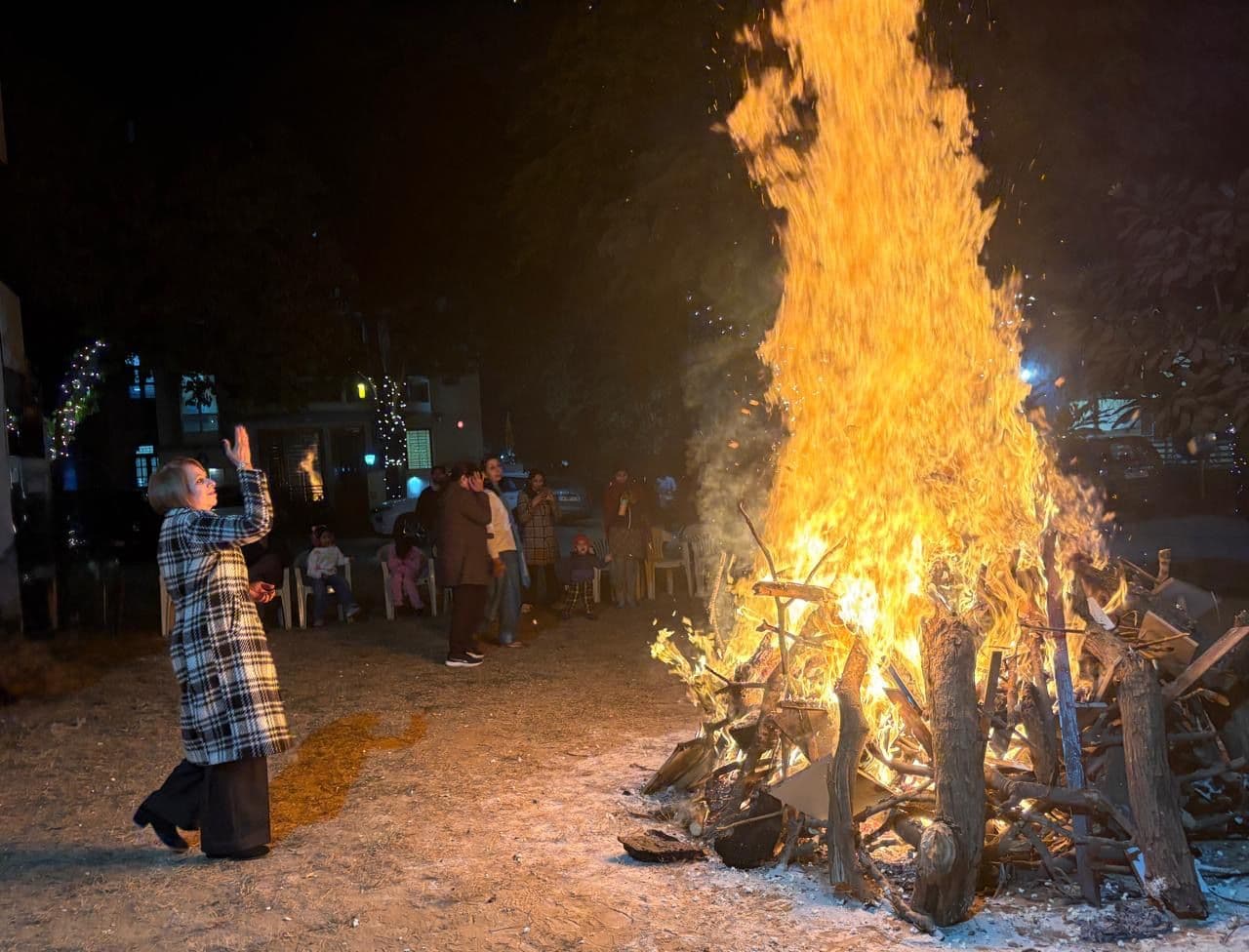 🔥 Lohri Celebration at Greenwood City 🔥
